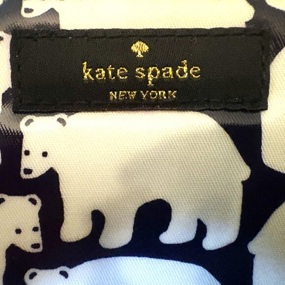 Kate Spade Daycation Polar Bear Continental Wallet Gold Hardware NWOT - Picture 7 of 12